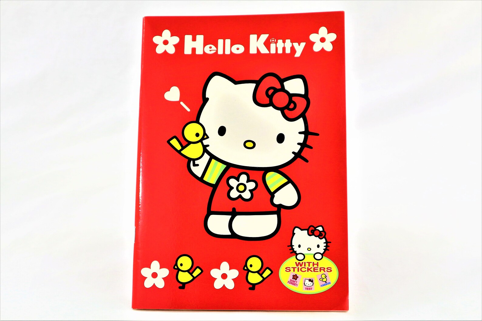 Hello Kitty Notebook with Stickers Etsy