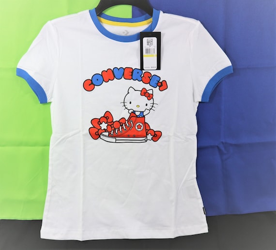 converse hello kitty t shirt