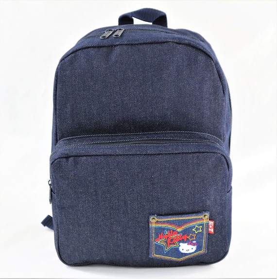 Hello Kitty Denim Backpack Gem
