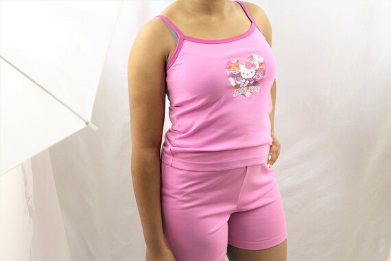Hello Kitty Tank Top and Shorts Pajama 