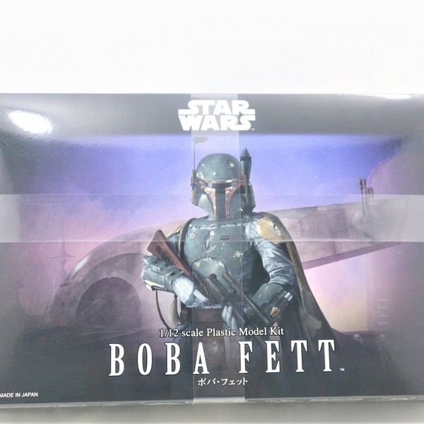 Star Wars Boba Fett 1:12 Scale Model Kit | Bandai