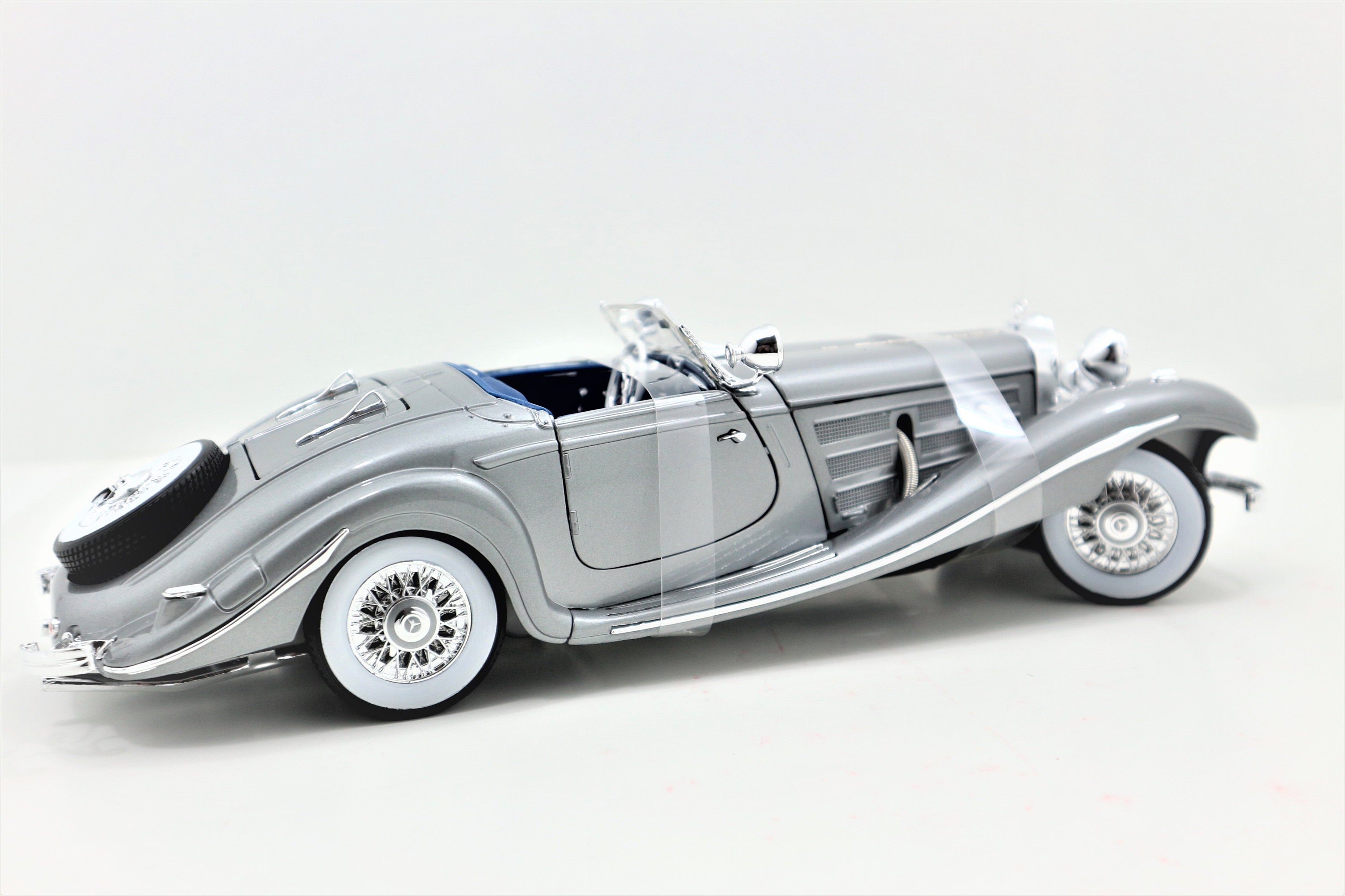 1936 Mercedes-benz 500K Typ Special Roadster Die-cast 1:18 - Etsy