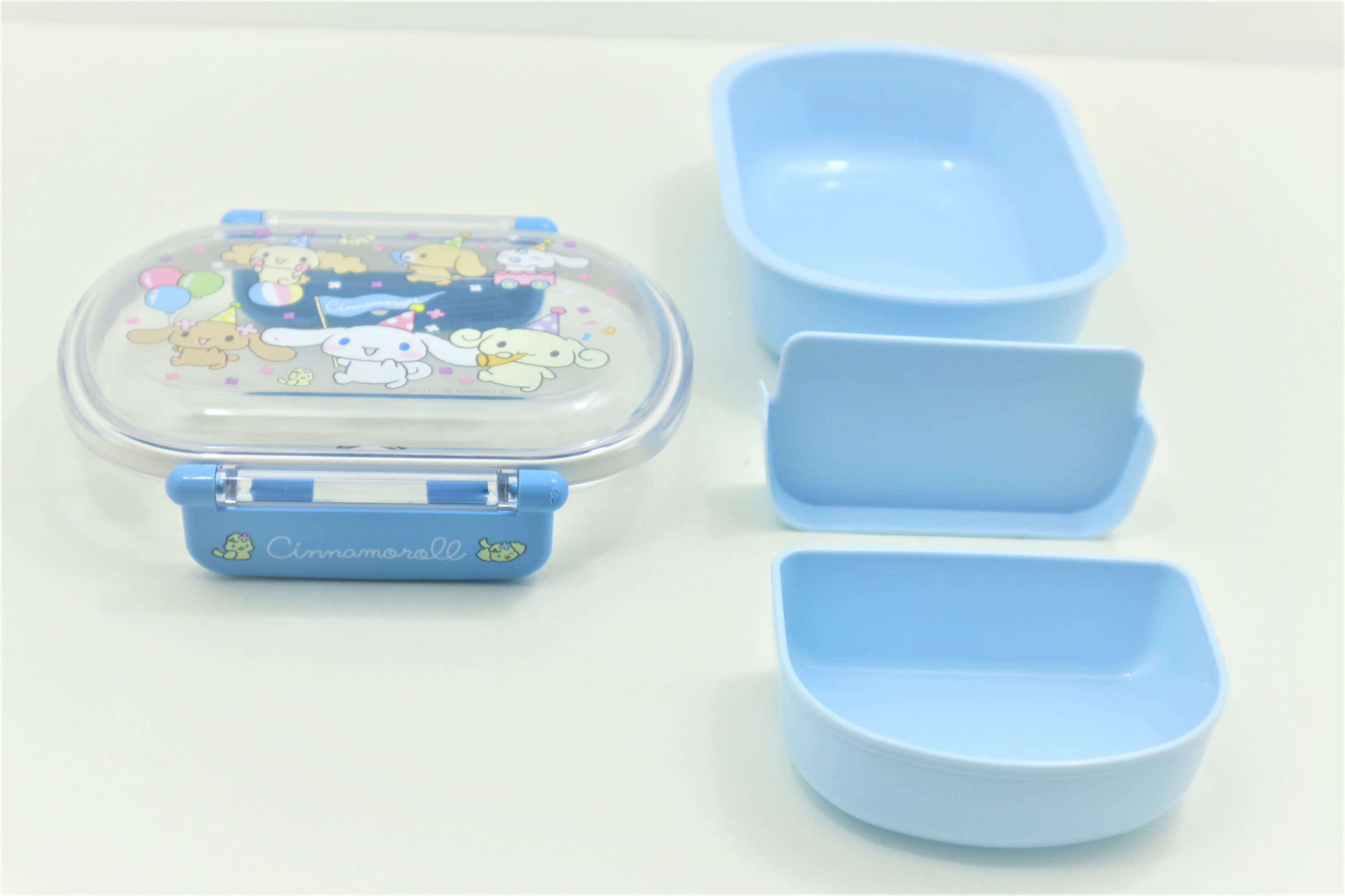 Cinnamoroll Bento Lunch Box (15oz) - Cute Lunch Carrier with Secure 2-Point  Locking Lid - Authentic …See more Cinnamoroll Bento Lunch Box (15oz) 