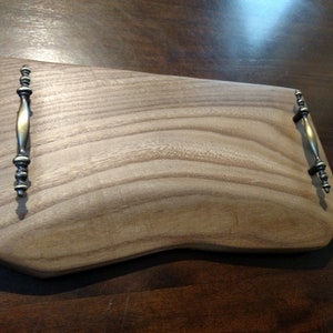 Live edge serving tray