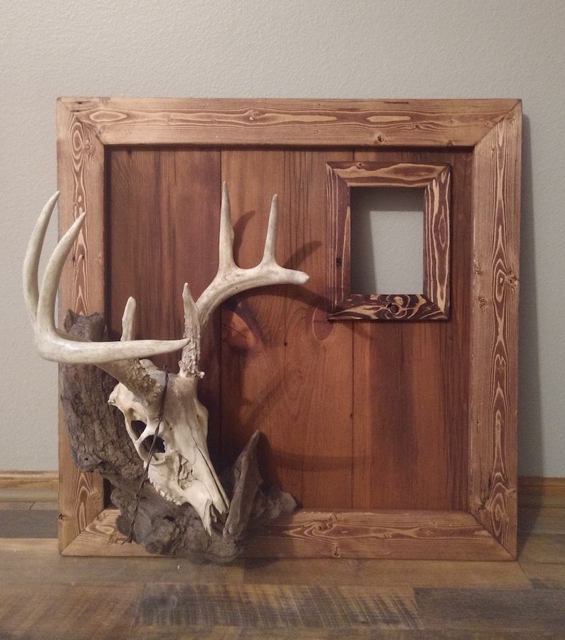 Custom European Mount Plaque With Picture Frame Etsy