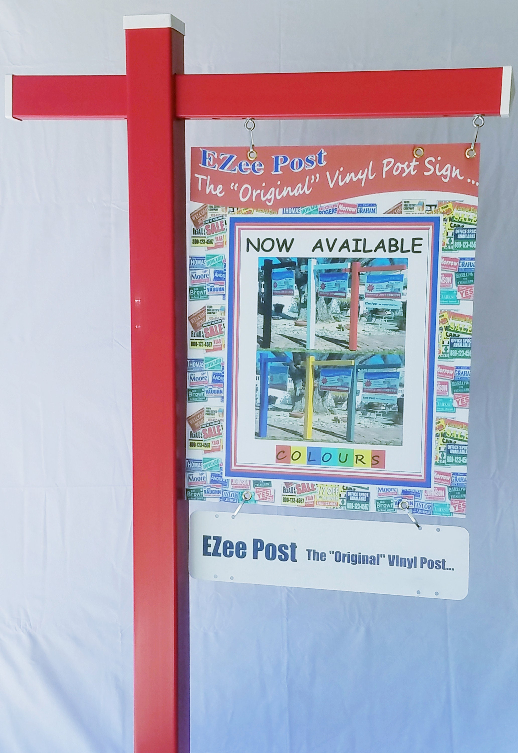 EZee Post Real Estate sign Post Kit Standard Colors Etsy