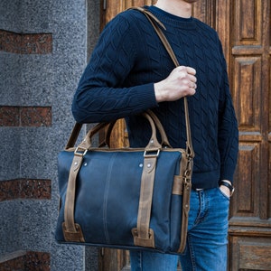 Laptop bag, Leather bag men,  Leather laptop bag, Leather satchel, Leather bag, Leather briefcase, Mens laptop bag, Leather messenger bag