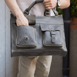 Cartable pour ordinateur portable avec gravure laser, sac messager personnalisé fait main, sac à bandoulière en cuir pour homme, sacs à main en cuir personnalisés pour homme