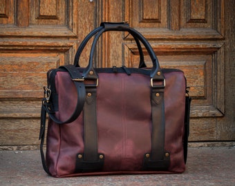 Messenger bag men,Leather laptop bag,Briefcase men black,15 inch laptop bag leather,Satchel handbags leather,Messenger leather bag,Gift