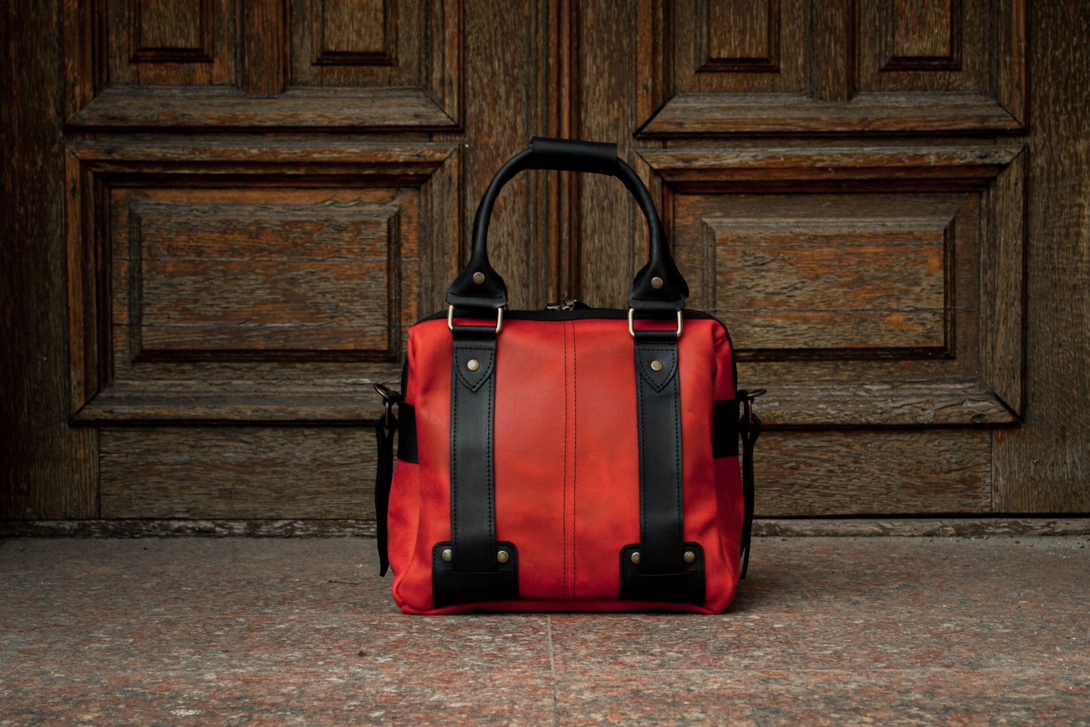 Leather Duffle Bag Women Work Bag Women Tote Women Messenger Etsy