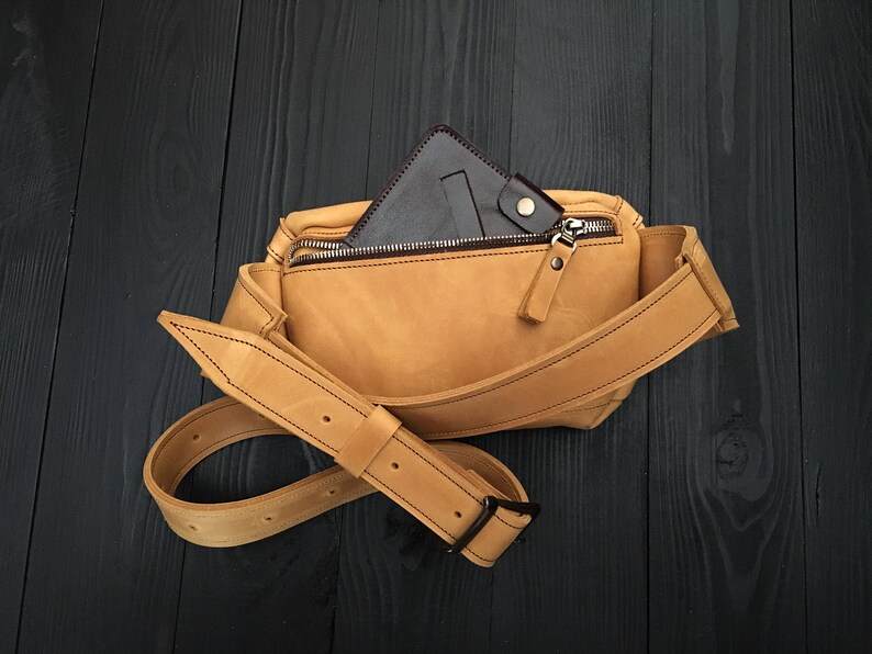 Leather Fanny Pack Bum Bag Designer Fanny Pack Belt Bag Etsy
