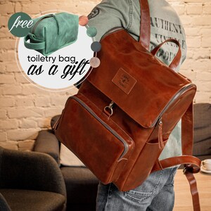 Laptop backpack, College backpack, Rucksack, Travel backpack like Groomsmen gift, School backpack, Leather backpack men, Backpack for Women