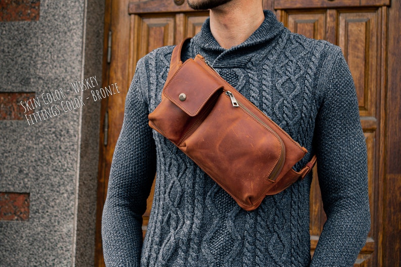 Shoulder bag,Hip bag,Belt bag,Belt pouch,Fanny pack men,Custom fanny pack,Fanny pack,Leather fanny pack,Designer fanny pack,Mens fanny pack, image 9