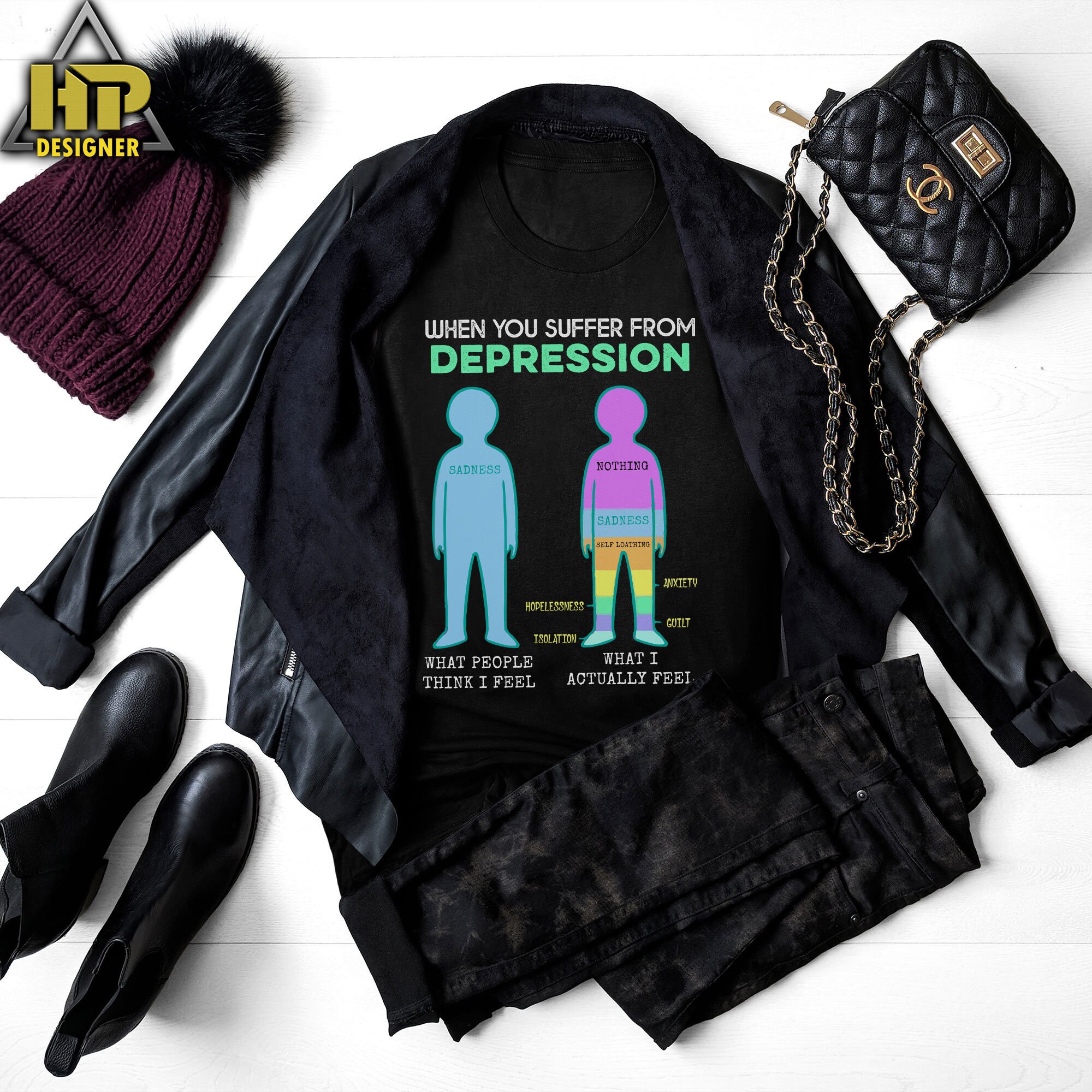 Suffering From Depression Unisex TShirt Depression Awareness Etsy