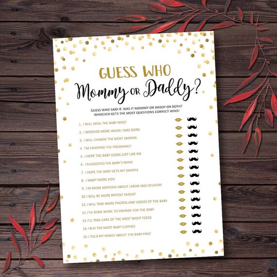 daddy baby shower ideas