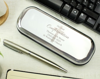 CONFIRMATION Personalized Gift pen & box set Christian commemorative present