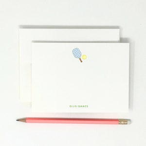 Pickleball // Sports // High Quality // 12 Note Cards // Greeting Card Pack // Stationery Pack