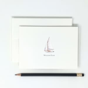 Note Cards // Sailboat // High Quality // 12 Note Cards // Thank You Notes // Nautical // Stationery