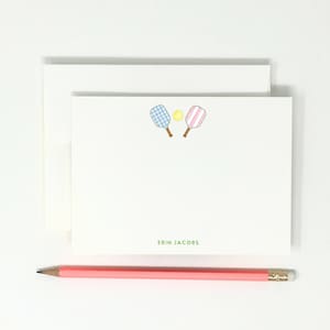 Pickleball // Sports // High Quality // 12 Note Cards // Greeting Card Pack // Stationery Pack