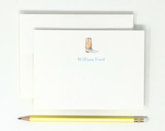 Cowboy Boot Stationery // Kids + Baby Stationery // High Quality // Thank You Notes
