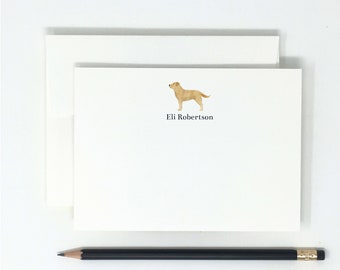 Note Cards // Watercolor Yellow Lab // High Quality // 12 Note Cards // Gifts for Her // Gifts for Him // Dogs // Stationary