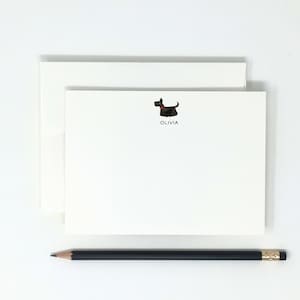 Note Cards // Terrier // Scottie Dog // High Quality // 12 Note Cards // Gifts for Her // Dogs // Stationary