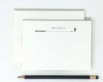 Golf // Boys // Men // Women // High Quality // 12 Note Cards // Thank You Notes // Stationery // Stationary