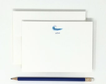 Note Cards // Wave // Beach // Surf // High Quality // 12 Note Cards // Thank You Notes // Stationary