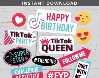 Tik Tok Party Etsy