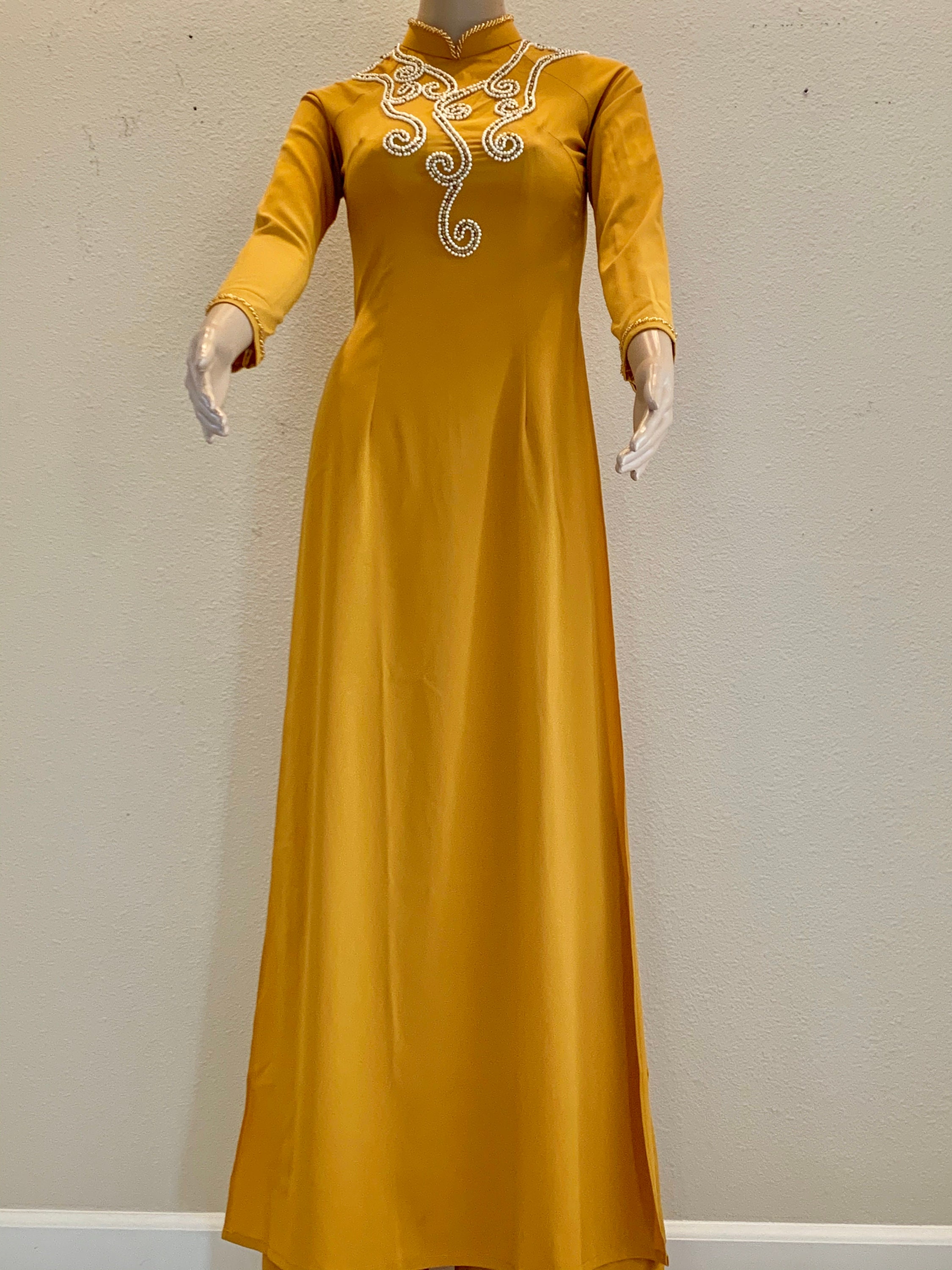 vietnamese silk robe