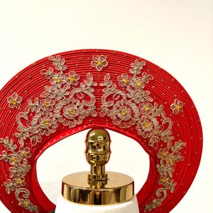 Khan Dong, Headpiece, or Hat for Vietnamese Ao Dai ADR30