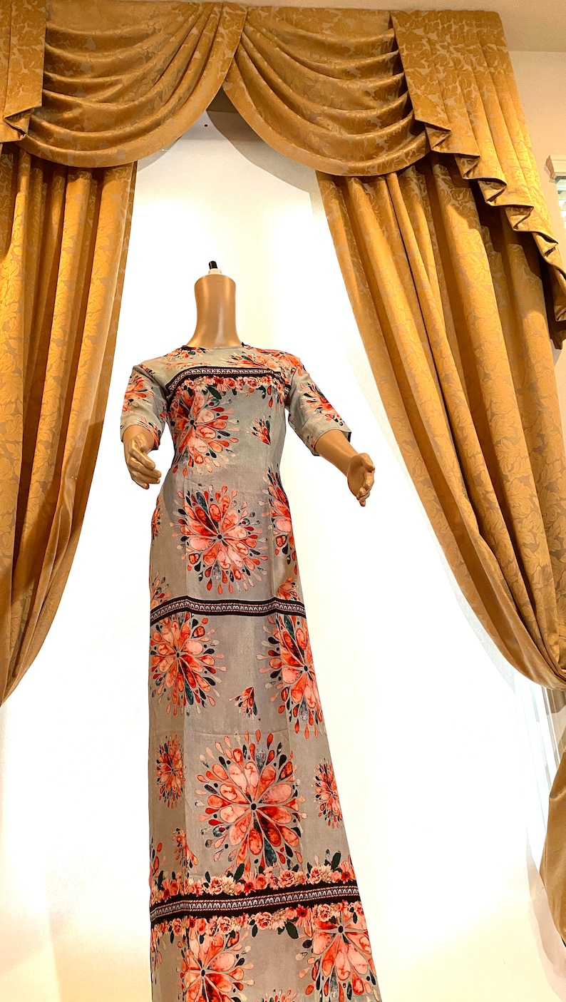 Vietnamese Ao Dai Silk with Pants Free Fast Priority shipping