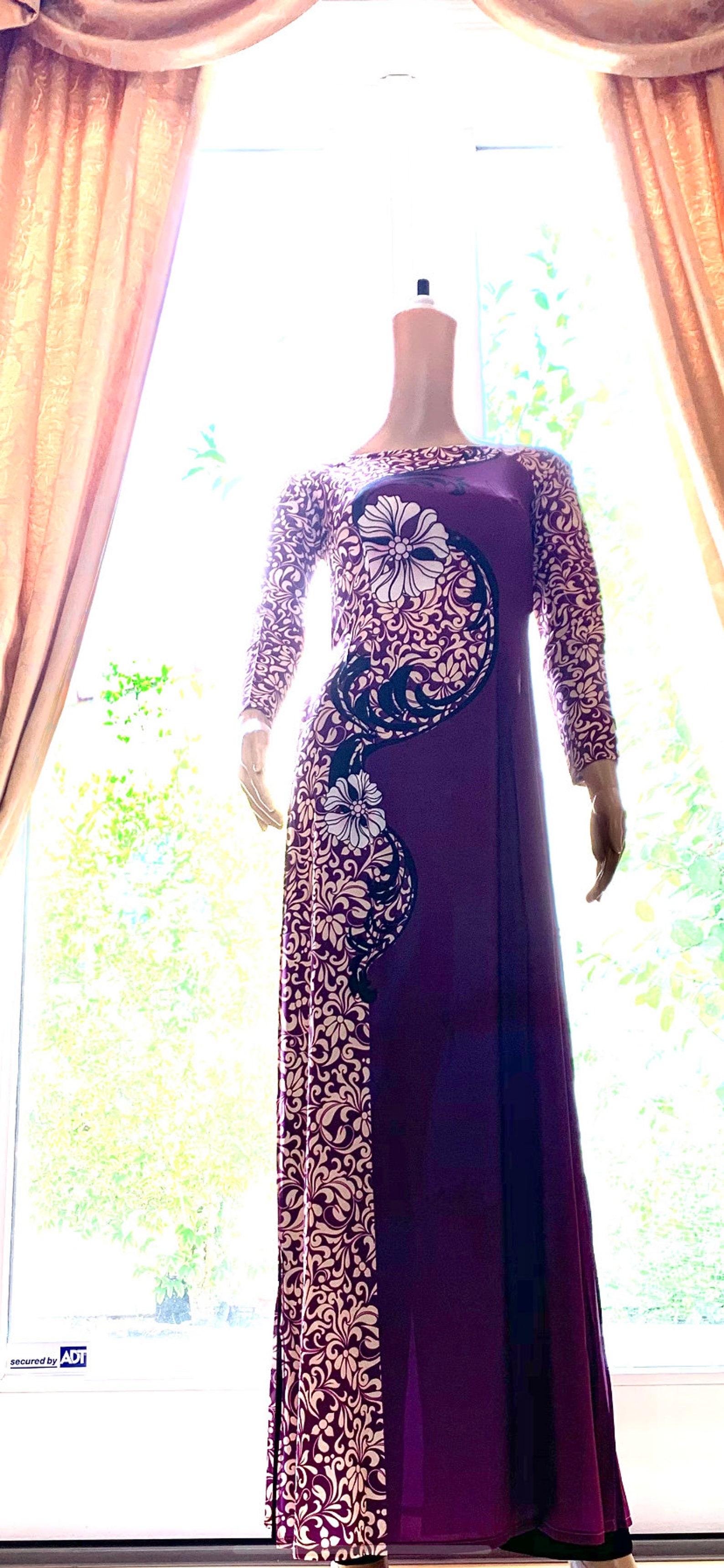 vietnamese silk robe