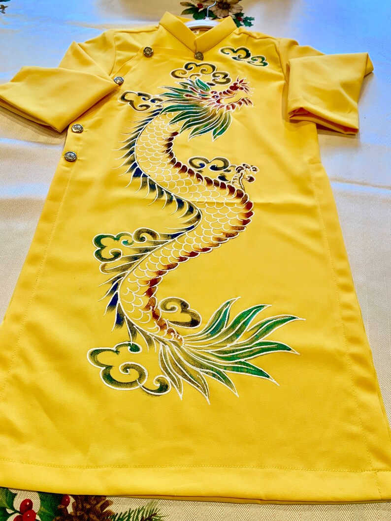 baby boy ao dai