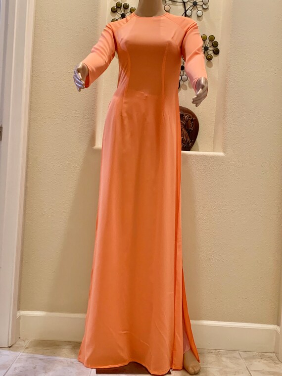 Traditional Vietnamese Long Dress Collections with Pants Ao Dai All Size Silk 3D ADVN01011 Traditional Vietnamese Long Dress Collections with Pants Ao Dai All Size Silk 3D ADVN01011