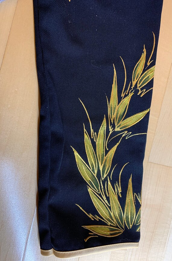 Black Ao Dai for Men, Hand Painted Vietnamese Traditional Long Dress for  Men, Ao Dai Chu Re, Ao Dai Nam. No Pants A11 -  Denmark