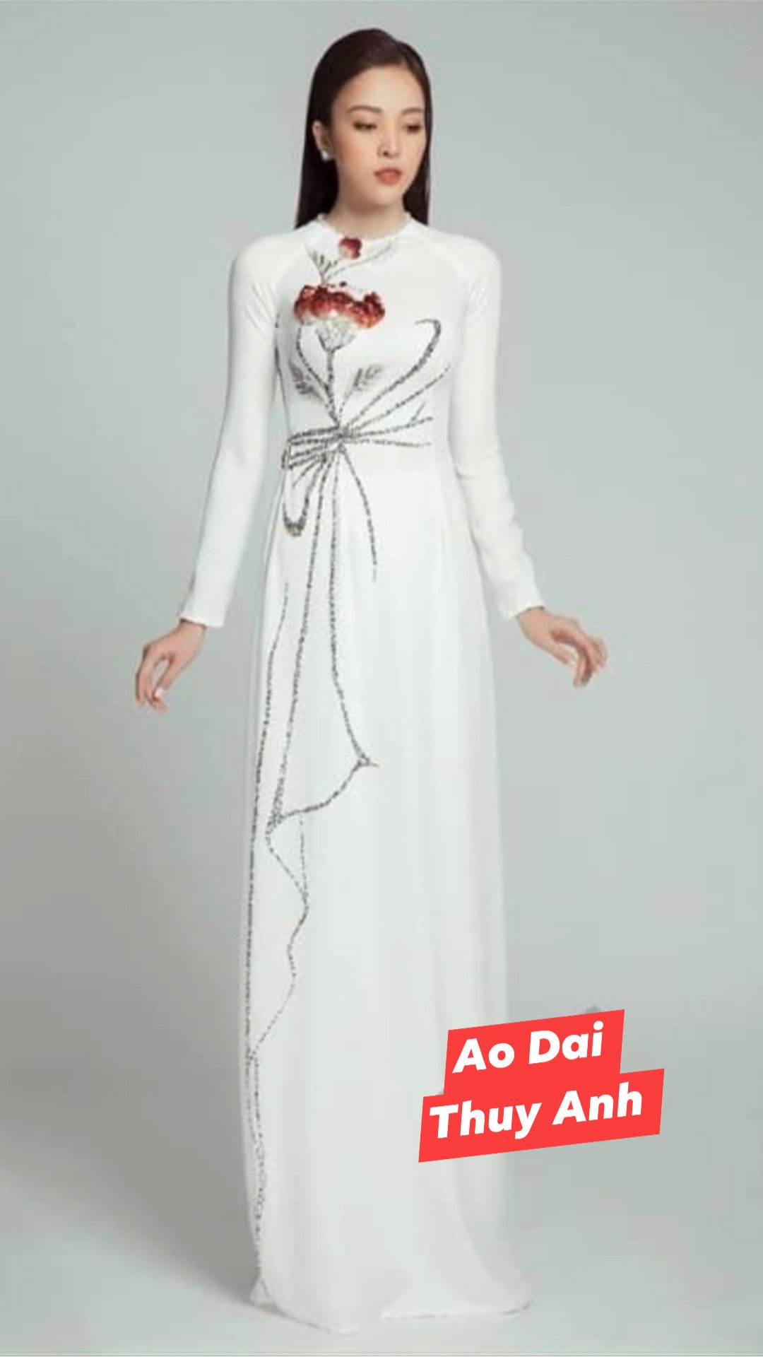 Ao Dai 182 - Vietnamese Ao Dai in USA - Shop Áo Dài Tại Mỹ