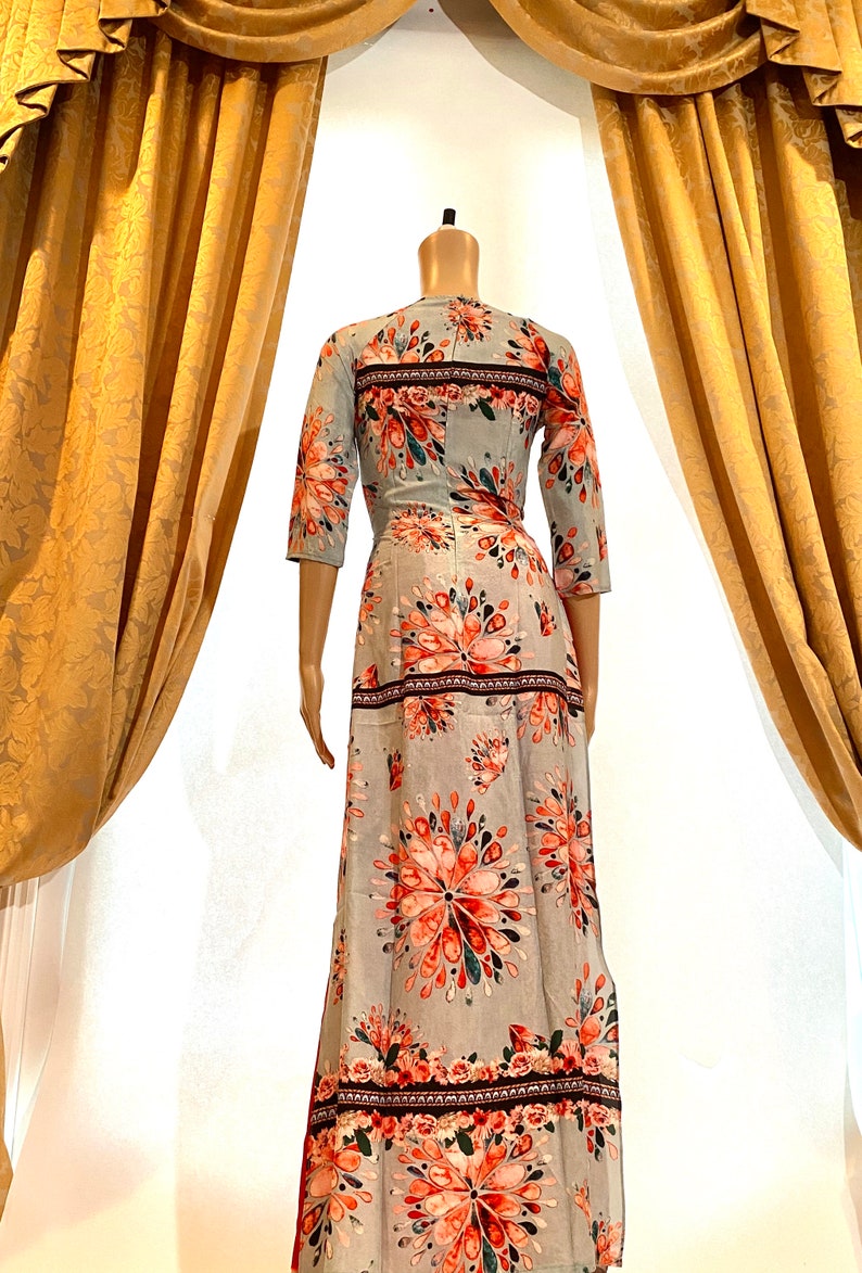Vietnamese Ao Dai Silk with Pants Free Fast Priority shipping