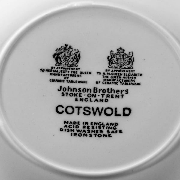 Johnson Brothers China Etsy