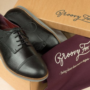 Chaussures pour hommes de style derby élégant rouge bordeaux, chaussures en cuir naturel, style oxford vintage image 6