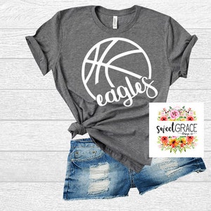 Eagles Svg Basketball Eagles High School Svg T Shirt Design Etsy