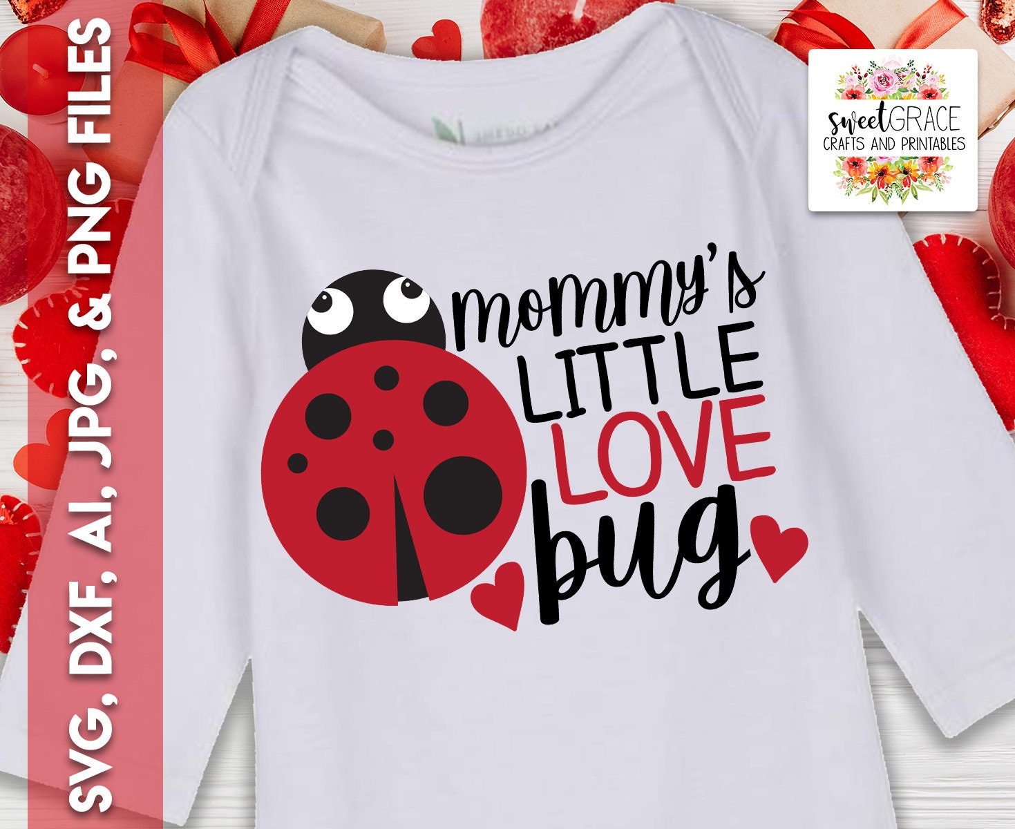 Download Baby Valentine Svg Mommy S Little Love Bug Svg Girl Etsy 3D SVG Files Ideas | SVG, Paper Crafts, SVG File