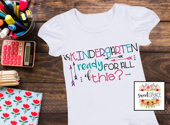 Download Free Is Kindergarten Ready For All Of This Kindergarten Svg Etsy SVG Cut Files