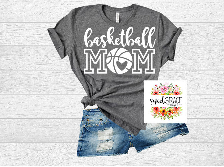 Download Basketball Mom SVG Shirt Design. Basketball Mom T-Shirt | Etsy