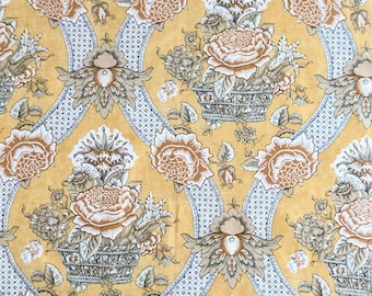 Lovely Brunschwig & Fils Corbeille De Fleurs Home Decor Fabric- This Classic Damask Print Will Make a Stunning Accent