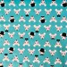 Waterproof PUL Fabric - U.S. SHIPPING INCLUDED - Dapper Mice - Diapers, Lunch Bags, Tote Bags, Changing Pads, Backpacks, Diaper Bags, Bibs 