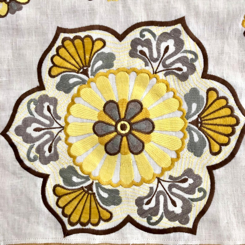 Vervain's Stunning La Boheme Embroidered Home Decor Fabric Etsy