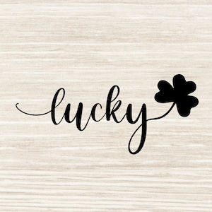 Saint-Patrick Svg trèfle porte-bonheur svg Happy St. Patricks day Svg Png Jpeg Eps Dxf | N9