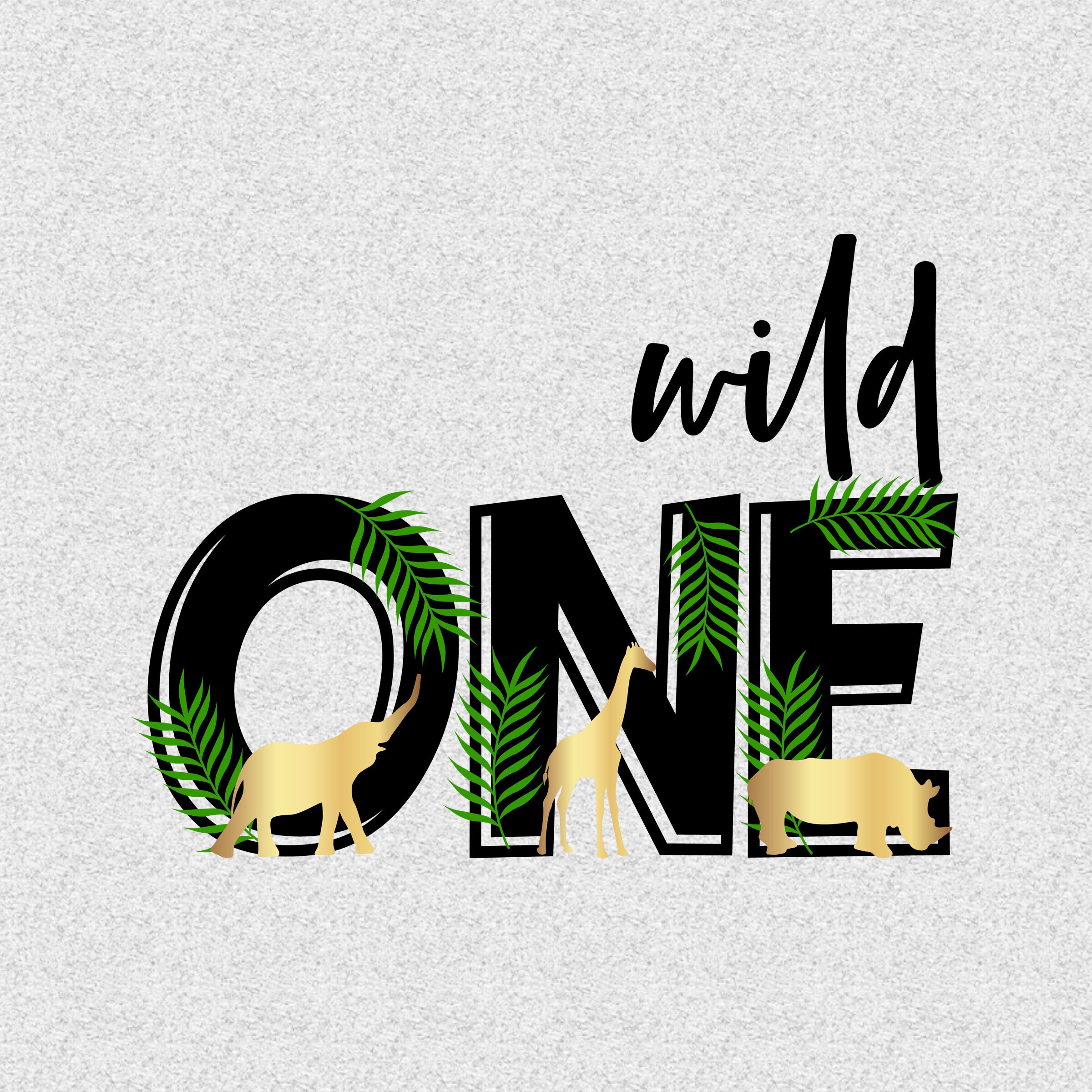 Wild One SVG 1st Birthday SVG Safari Wild One SVG First - Etsy