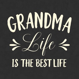 Oma Das Leben ist das beste Leben geschnitten Datei SVG Png Dxf Jpeg Cricut Cut Dateien Silhouette-Dateien | AQ7w